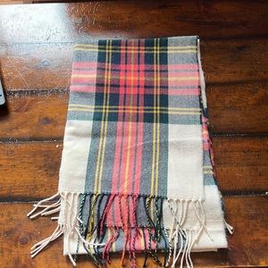 JCrew Plaid Scarf